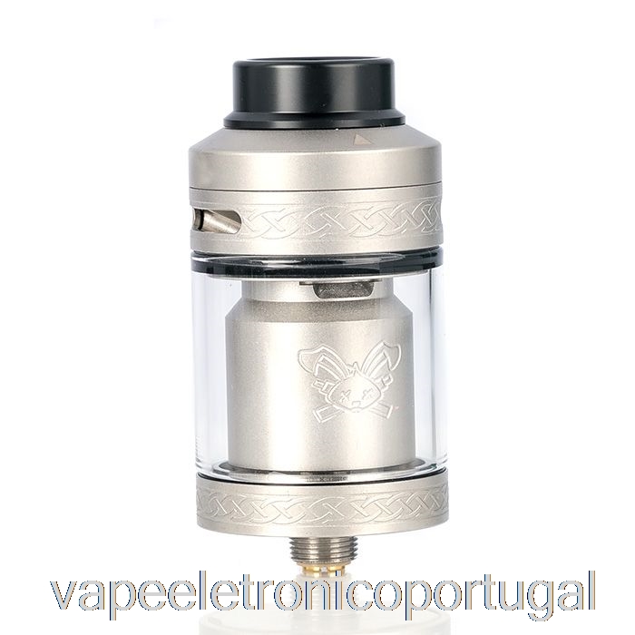 Vape Eletrônico Hellvape Dead Coelho V2 25mm Rta Prata Fosca